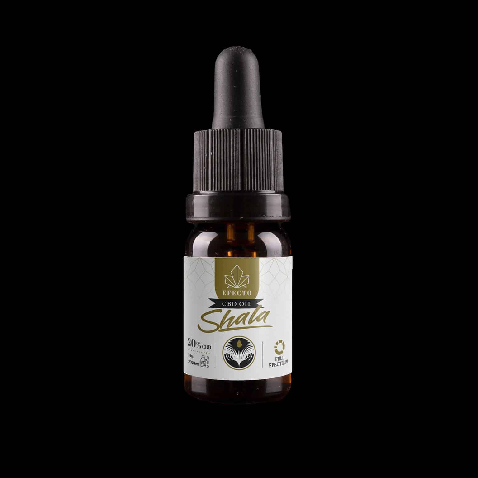 Aceite SHALA 20% Full Spectrum CBD 2000 mg – aceite de cáñamo legal de alta concentración en EFECTO CBD
