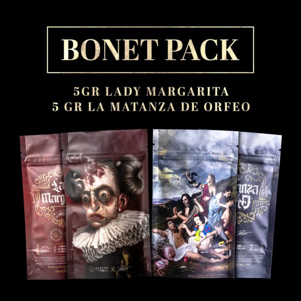 Bonet pack une las dos colaboraciones con este gran artista del panorama del tatuaje i los grafitis