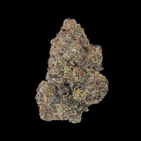 Os presentamos la nueva Purple Runtz CBD, es una verdadera joya en el mundo de las variedades de cannabis de alta calidad. Cultivada con esmero en un entorno controlado en interiores mediante el método hidropónico, esta flor destaca por su excepcional belleza y potencia. Sus cogollos exhiben tonos morados profundos y vibrantes, salpicados de brillantes pistilos anaranjados que le confieren una apariencia única y llamativa.