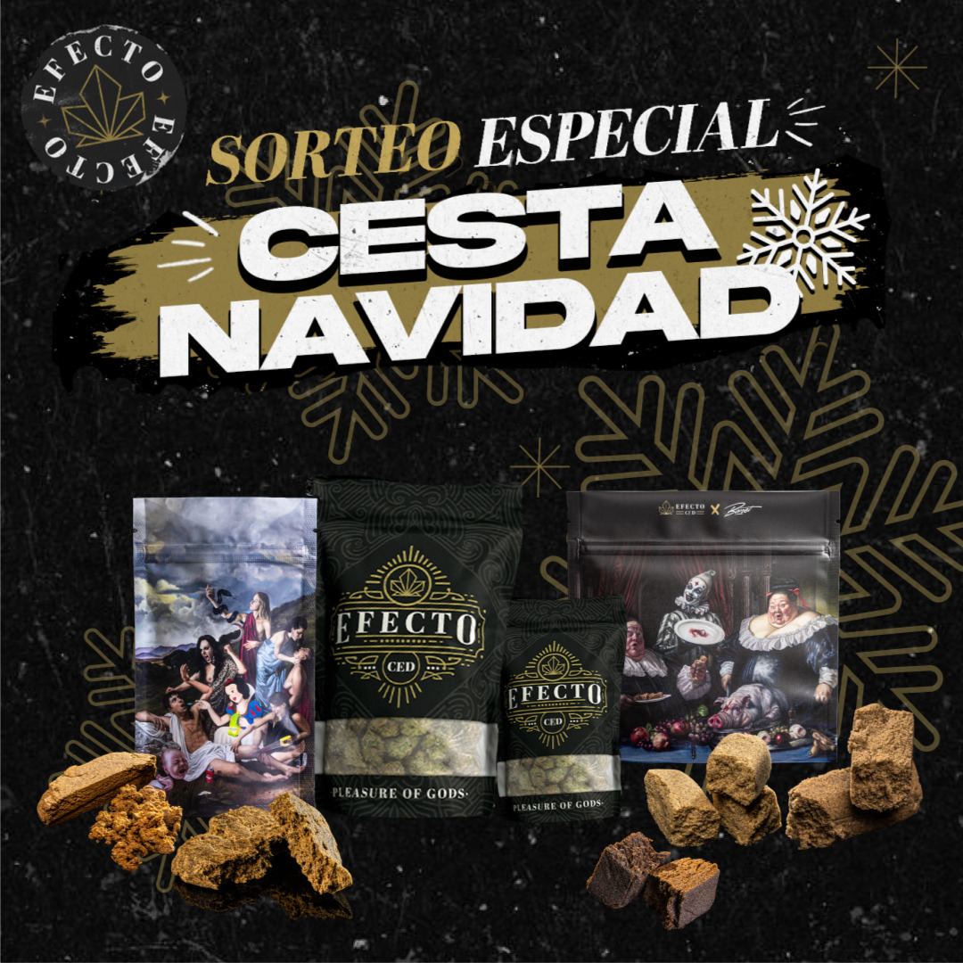 sorteo cesta navideña efecto cbd exclusivo para comunidad vip