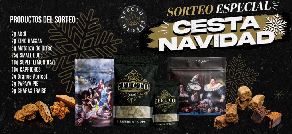 sorteo cesta navidad cbd con pack especial de productos