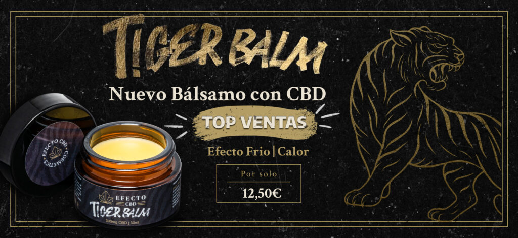 Bálsamo de Tigre con CBD – Oferta 12,50€