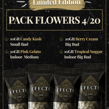 pack flores cbd 420 con variedades premium